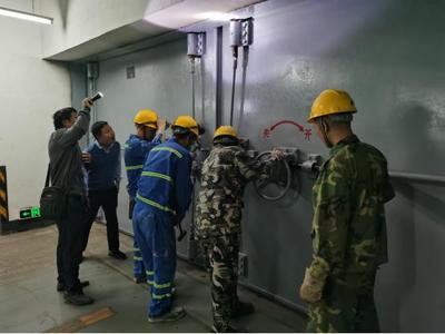 花都區圓滿完成年度結建人防工程防護設備專項維護治理任務